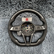 TTD Craft Alfa Romeo 2017-2021 Giulia Stelvio Carbon Fiber Steering Wheel